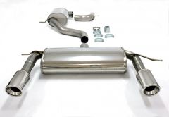 Leon TSi/TFSi cat back exhaust twin outlet