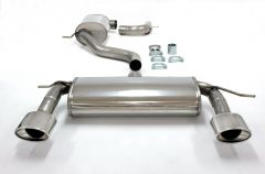 Leon TSi/TFSi exhaust with twin outlet
