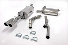 Audi A4 B5 V6 stainless cat back exhaust