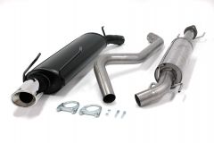 Saab 9-5 Turbo 02- cat back exhaust system