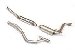 BMW 2002 57mm stainless exhaust system, right outlet