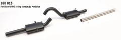 Ford Escort MK2 exhaust system 2.5"