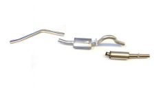 Opel Ascona/Manta B 2,5" race exhaust for C20XE engine conversion