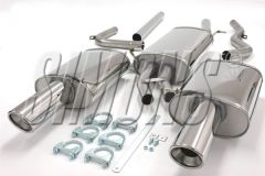 Audi A4 B7 Turbo cat back exhaust system