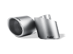 Abarth 500/500C/595/595C Tail pipe set (Titanium)