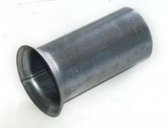 Connector pipe, 2,5"  AISI409 cone joint