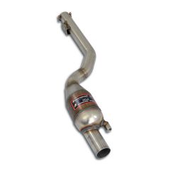 MERCEDES W203 C 55 AMG V8 Front pipe right with metallic catalyctic converter