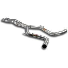 MERCEDES W221 S 63 AMG V8 central pipes kit " x -pipe"