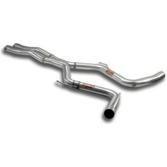 MERCEDES C216 CL 63 AMG 6.2 V8 (M156 - 525 Hp)  central pipes kit " X - Pipe"