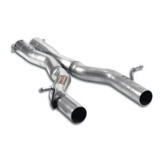 MERCEDES W204 C63 AMG V8 X-Pipe mid section ( non resonated)