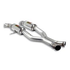 MERCEDES W164 ML 63 AMG V8 (M156 - 510 Hp)  central muffler plus "X- pipe"