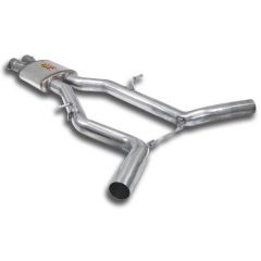 MERCEDES W212 E 63 AMG (M156 6.2i V8 - 525 Hp) (Sedan + S.W.)  Centre exhaust right - left