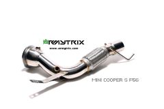 Cooper S F55/56 Armytrix decat downpipe