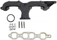 Chevy SB cast manifold right outlet 2,5"