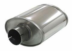 Silencer 3" Turbotight L=250mm, AISI304 stainless