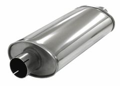 Silencer 2.5" Super l=320mm, AISI304 stainless