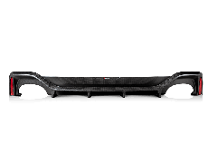 Audi RS 6 Avant (C8) - OPF/GPF Rear Carbon Fiber Diffuser - Matte