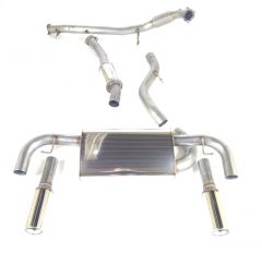 JT Volvo V50 / S40 II T5 4WD 3" Turboback Exhaust