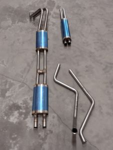 Ford Taunus 23-26M P5/P7 Exhaust System Stainless Steel