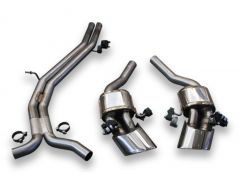 Audi RS4 AVANT & RS5 SPORTBACK B9 EXHAUST KIT WITH POLISHED OVAL TIPS