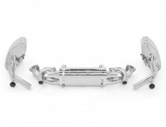 Porsche 991.1 CARRERA S SIDE AND CENTRAL MUFFLERS KIT W VALVE