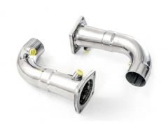 Porsche 991 TURBO & TURBO S CAT BYPASS HIGH FLOW PIPES KIT
