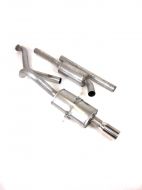JT Volvo 740 / 940 2 Silencer Turboback 3" Decat Exhaust
