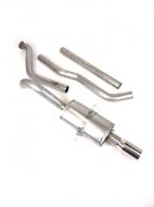 JT Volvo 740 / 940 1 Silencer Turboback Decat Exhaust